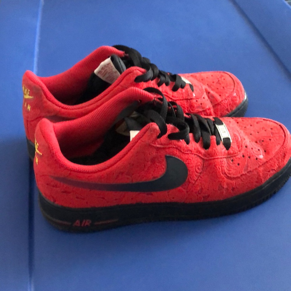 Red Air Force Ones